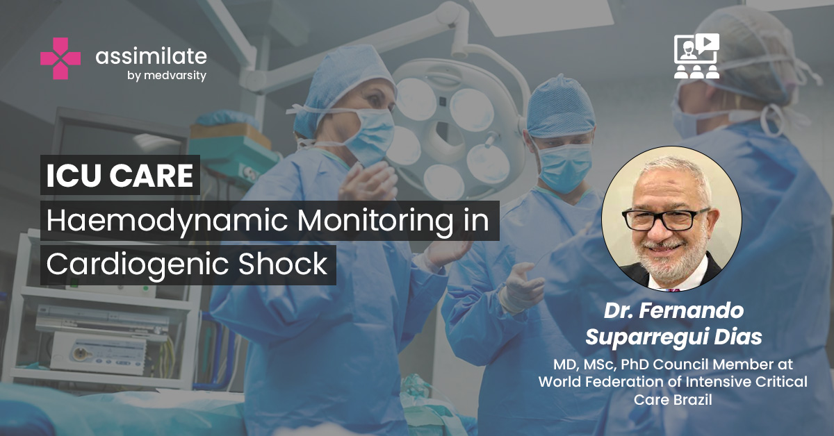ICU Care Haemodynamic Monitoring in Cardiogenic Shock