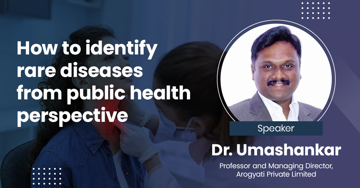 How to identify rare diseases from public health perspective