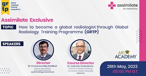 How to become a global radiologist through Global Radiology Training Programme (GRTP)