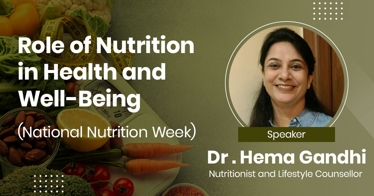 Role of Nutrition in Health and Well-Being
