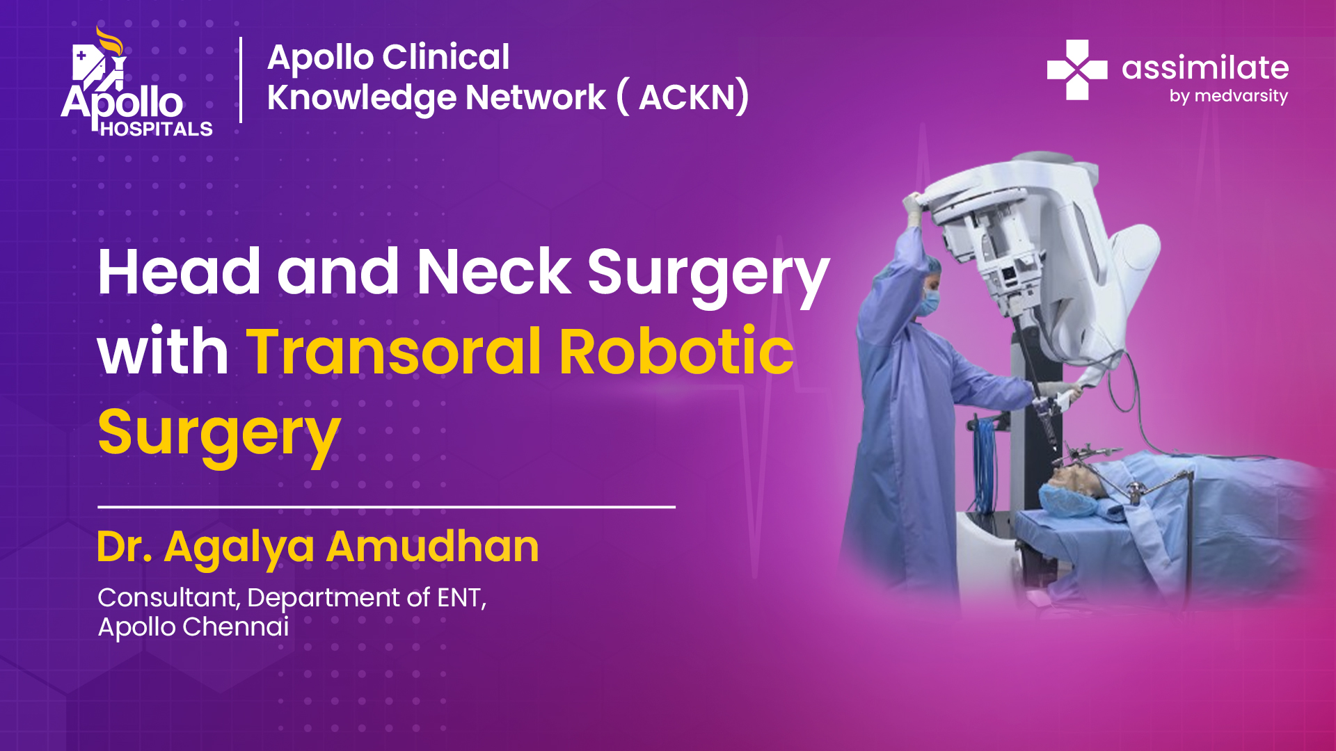 Revolutionizing Head and Neck Surgery with Transoral Robotic Surgery