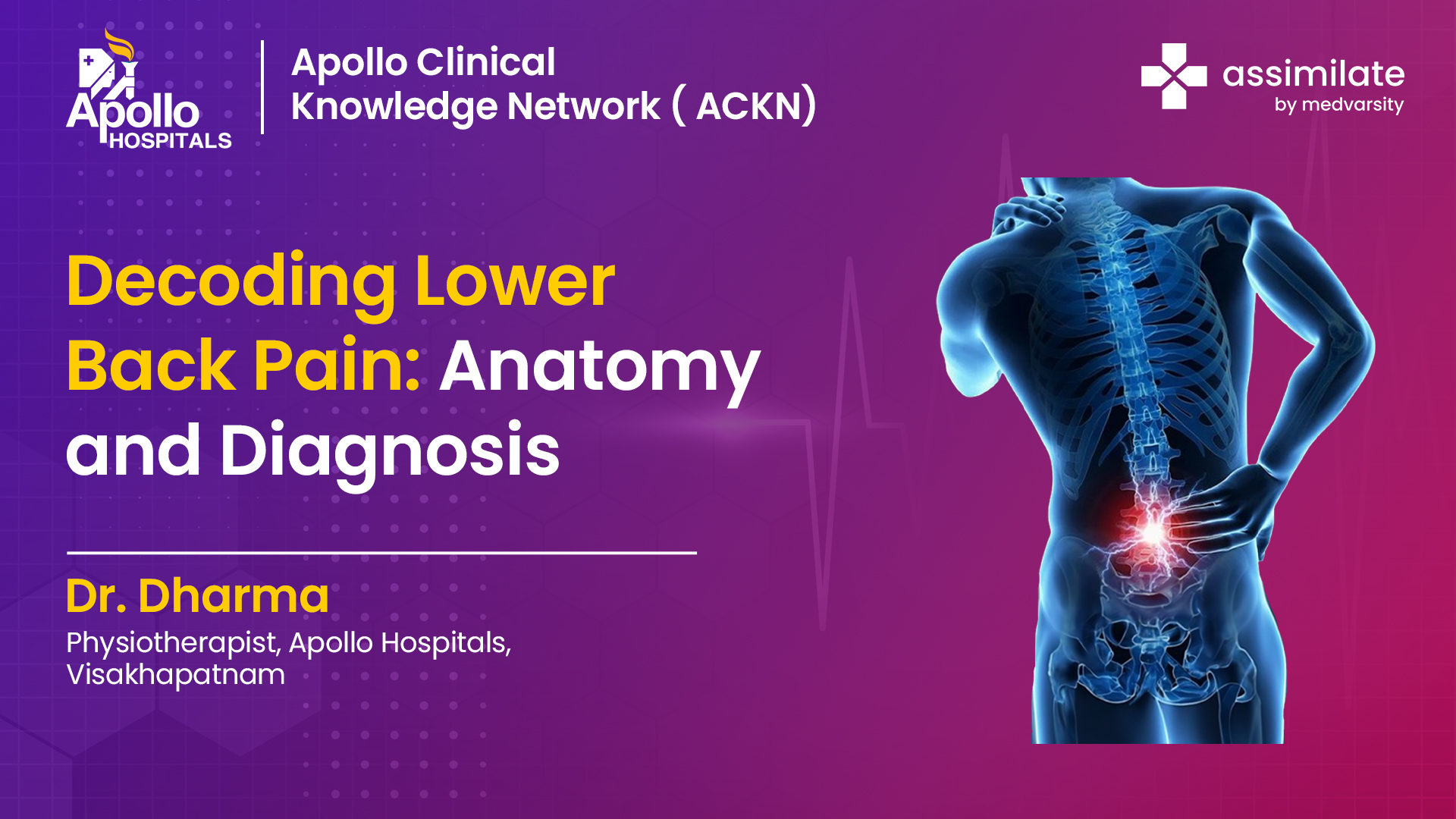 Decoding Lower Back Pain: Anatomy and Diagnosis