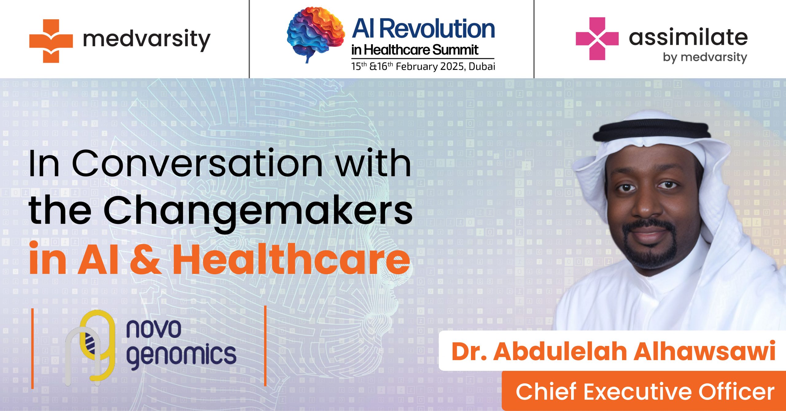 In Conversation with Changemakers in AI & Healthcare by Dr. Abdulelah Alhawsawi