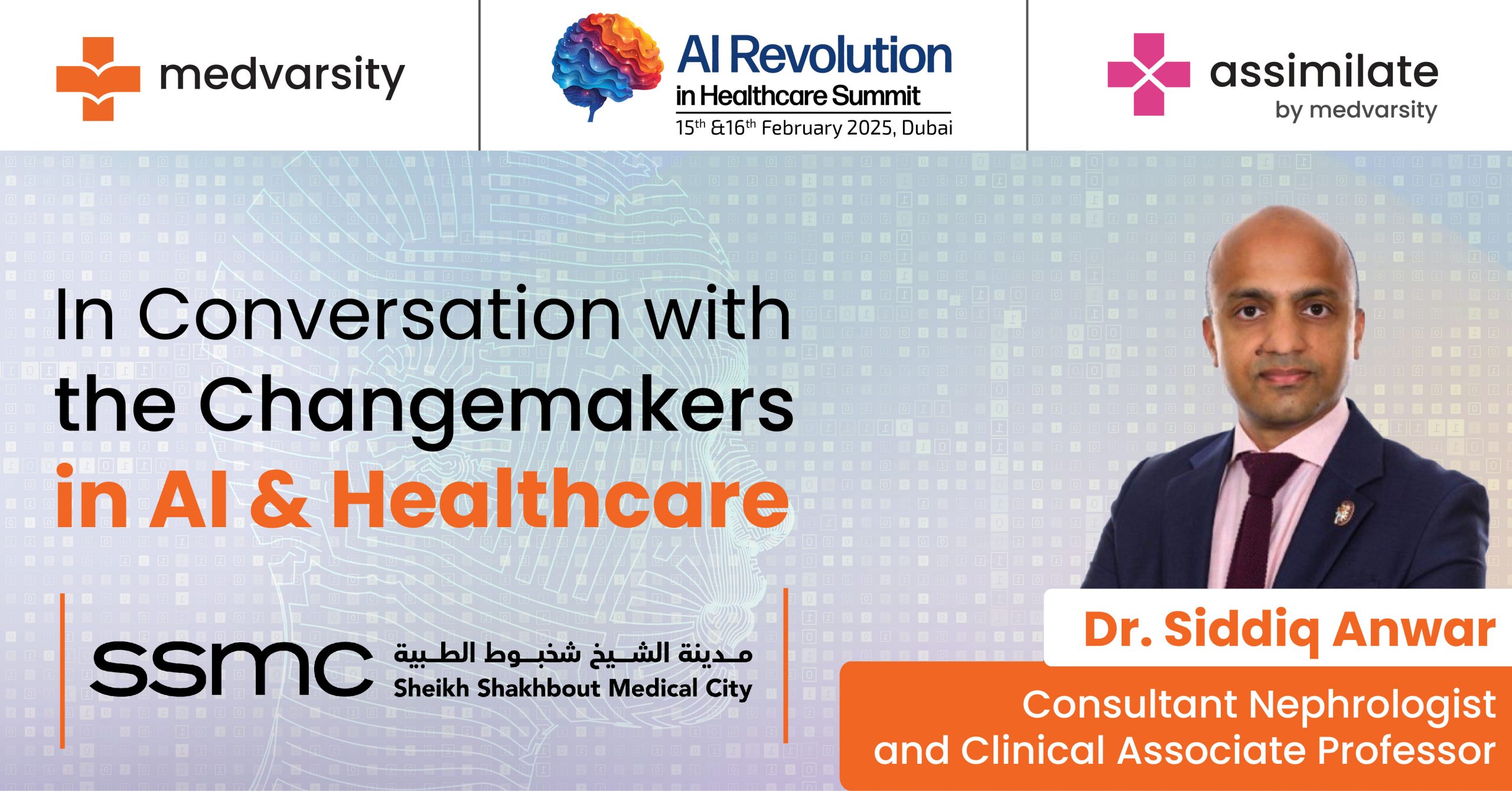 In Conversation with Changemakers in AI & Healthcare by Dr. Siddiq Anwar