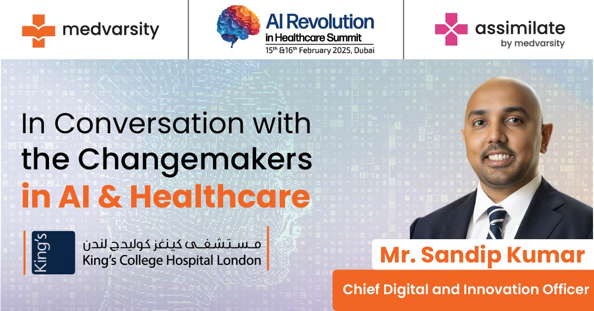 In Conversation with Changemakers in AI & Healthcare by Sandip Kumar