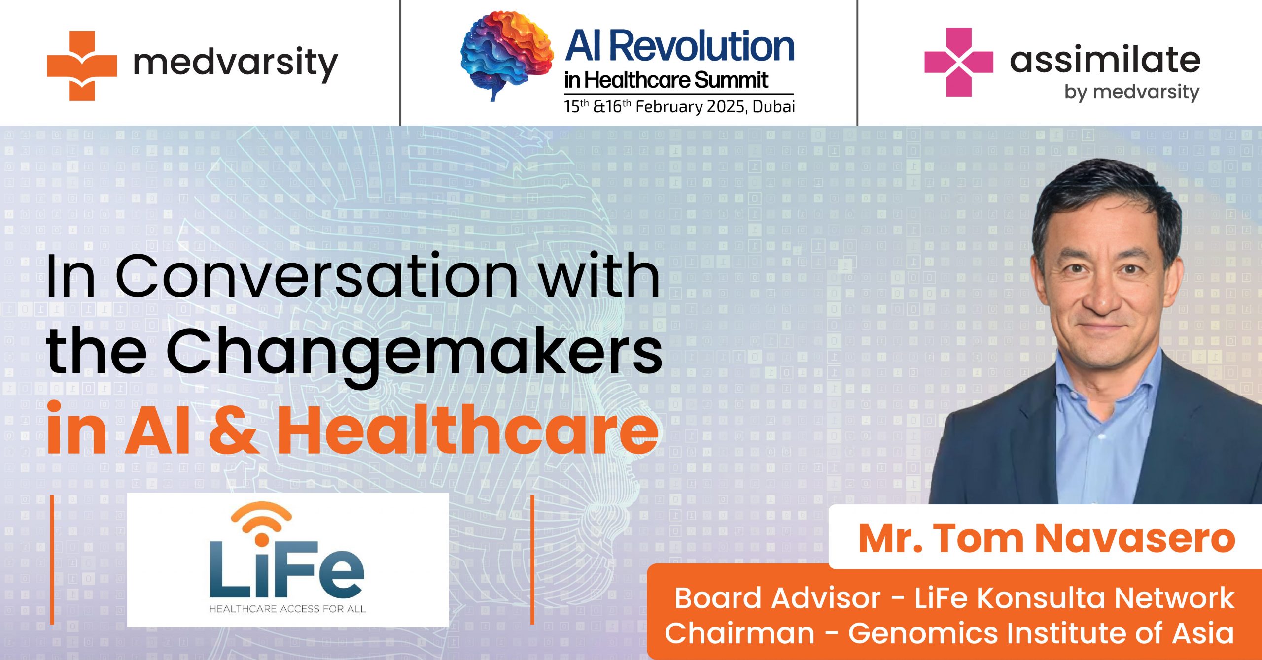 In Conversation with Changemakers in AI & Healthcare by Tom Navasero