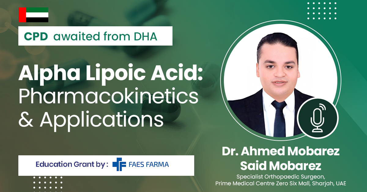 Alpha Lipoic Acid: Pharmacokinetics & Applications